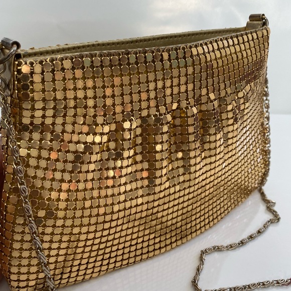 Gold Sequin Evening Bag - Picture 2 of 8